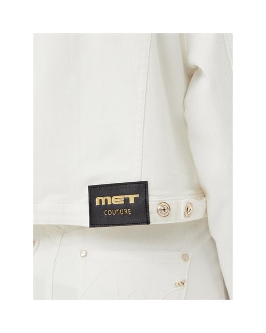 Met White Jeansjacke M10 175Gc Regular Fit