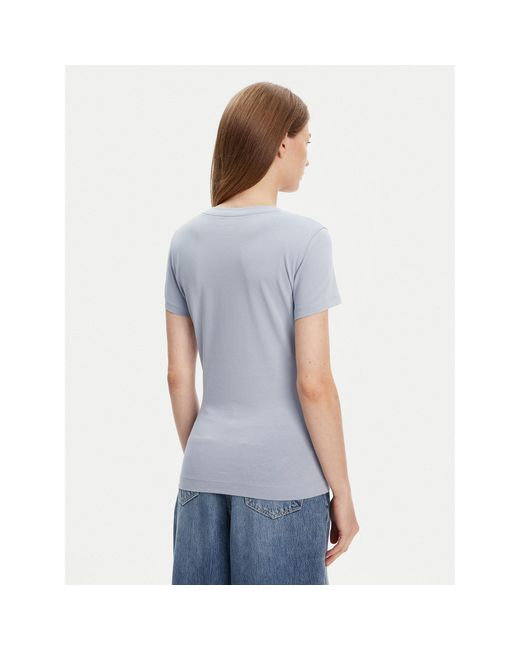 Guess Blue T-Shirt W5Yi05 J1314 Regular Fit