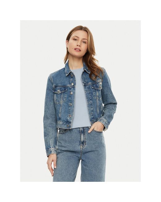 Calvin Klein Blue Jeansjacke 90's J20J224542 Regular Fit