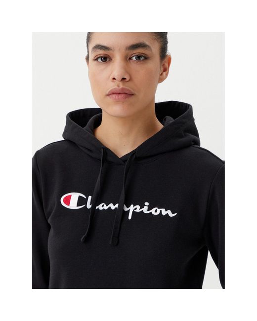 Champion Black Sweatshirt 118097 Slim Fit