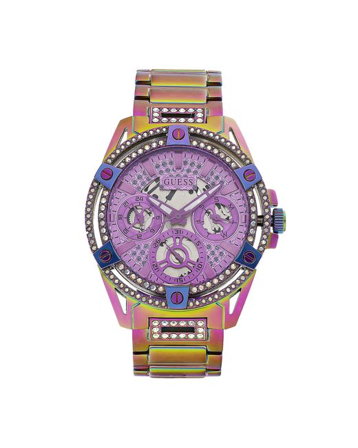 Guess Purple Uhr Queen Gw0464L4
