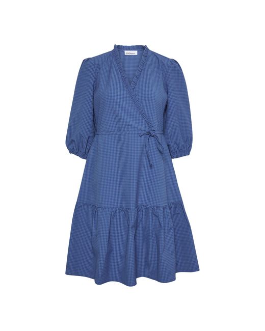 Karen By Simonsen Blue Kleid Für Den Alltag Gelia 10104318 A-Line Fit