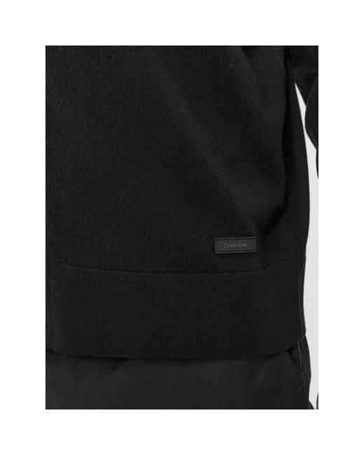 Calvin Klein Strickjacke K10K112260 Regular Fit in Black für Herren