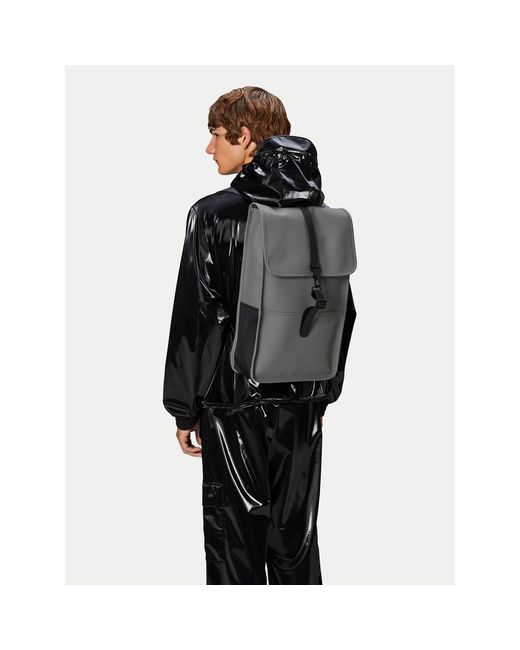 Rains Gray Rucksack Backpack W3 13000