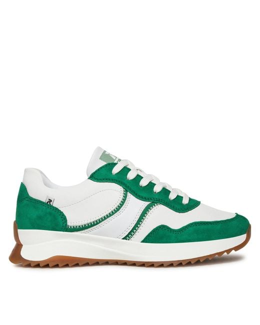 Rieker Green Sneakers W1302-80 Weiß