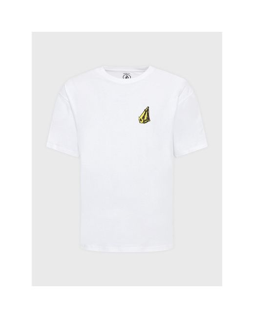 Volcom T-Shirt Balister A4312306 Weiß Relaxed Fit in White für Herren