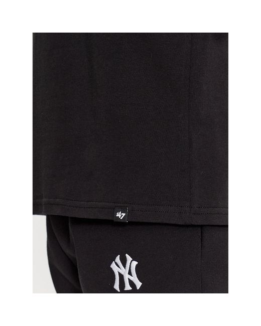 '47 T-Shirt New York Yankees Bb017Temime568336Jk Regular Fit in Black für Herren