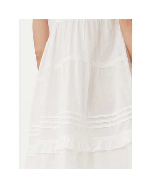 Vero Moda White Sommerkleid Pretty 10325236 Regular Fit