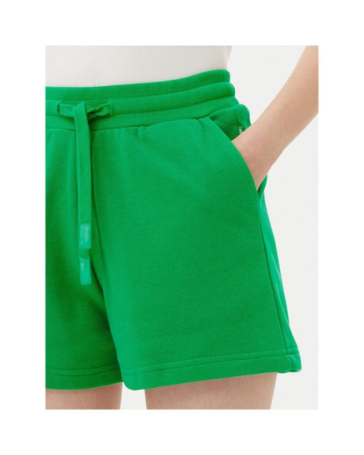 Silvian Heach Green Sportshorts Steffi Gpp25115Sh Regular Fit