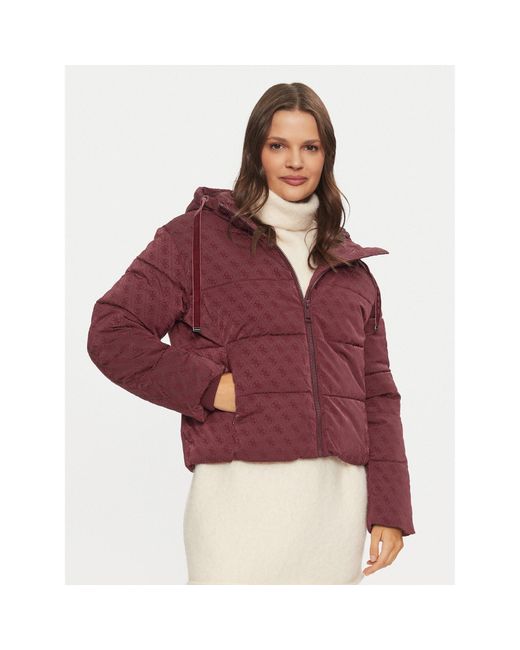 Guess Red Übergangsjacke Daisy W4Bl36 Wgjz0 Regular Fit