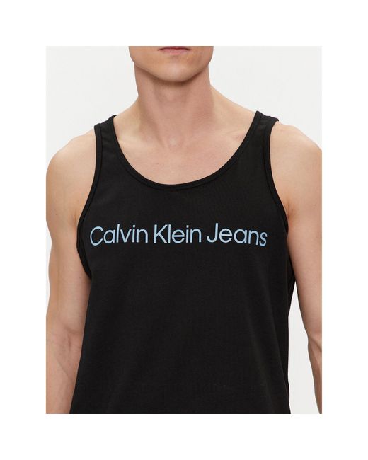 Calvin Klein Tank-Top Institutional Logo J30J323099 Regular Fit in Black für Herren