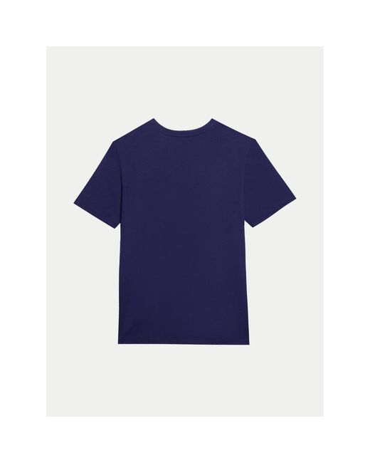 4F T-Shirt Wss24Ttshm1155 Regular Fit in Blue für Herren