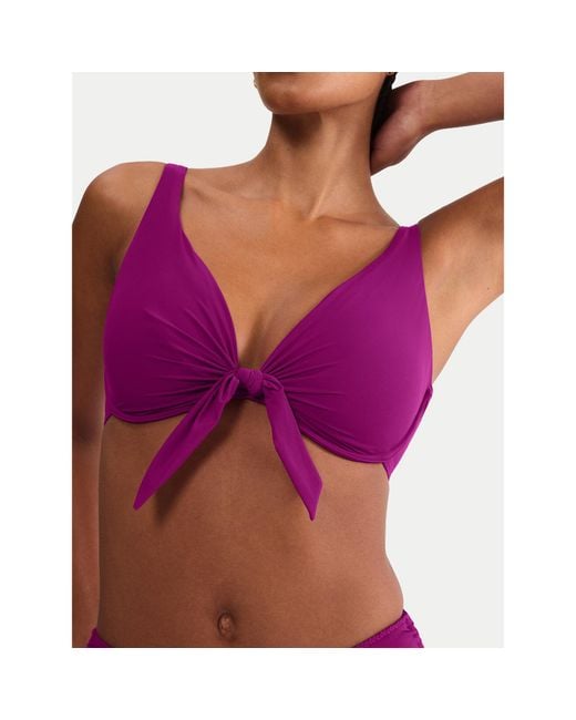 Triumph Purple Bikini-Oberteil Summer Twist W 10222235