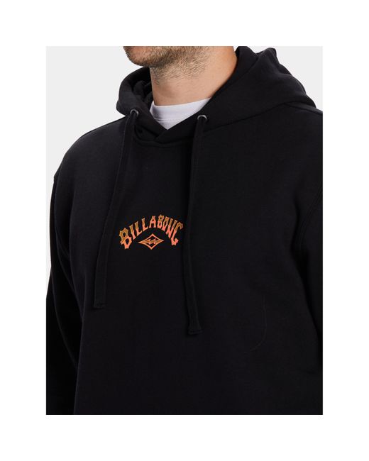 Billabong Sweatshirt Core Arch Otlr Abyft00391 Regular Fit in Black für Herren