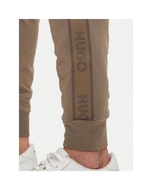 HUGO Jogginghose Liam 50540918 Regular Fit in Natural für Herren