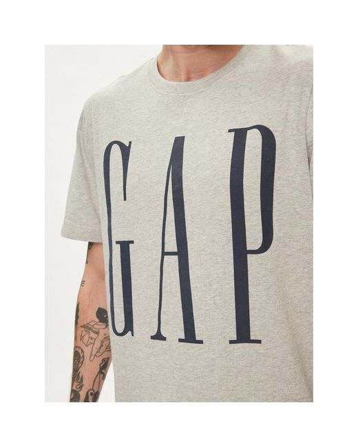 Gap T-Shirt 866774-02 Regular Fit in Gray für Herren