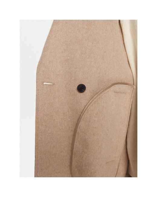 ViCOLO Natural Wollmantel Ts0006 Regular Fit