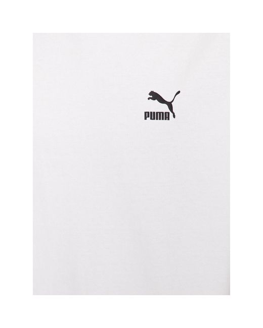 PUMA T-Shirt Better Classics 621315 Weiß Regular Fit in White für Herren