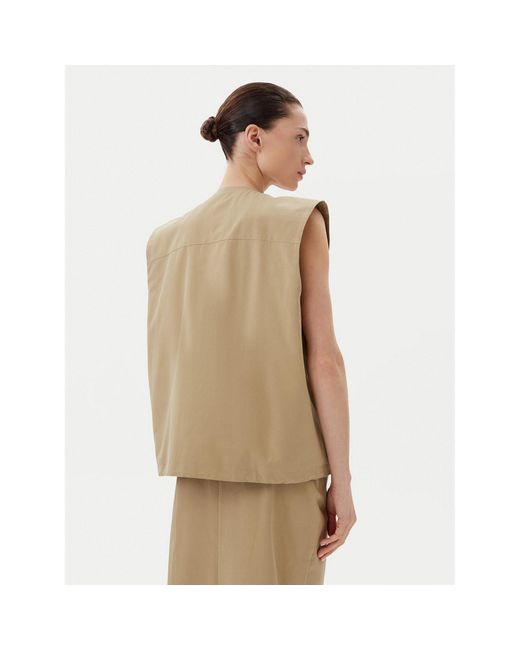 Herskind Natural Weste 5511150 Regular Fit
