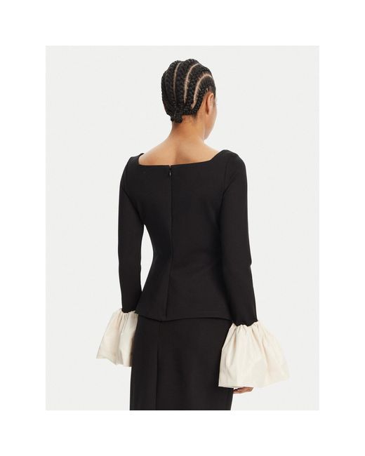 Staud Black Bluse Paige R24F1175Pf Regular Fit