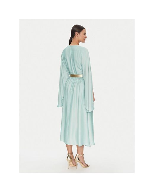 Guess Blue Coctailkleid W5Pk1L Whhb0 Regular Fit