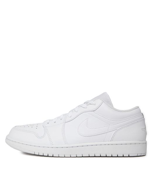 Nike Sneakers Air Jordan 1 Low 553558 136 Weiß in White für Herren