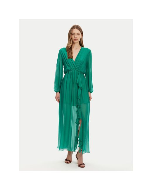 Haveone Green Sommerkleid Aff-N013 Loose Fit