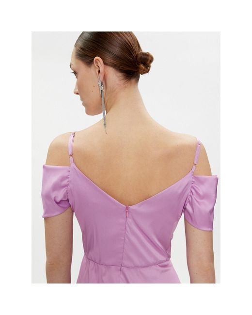 Rinascimento Purple Abendkleid Cfc0117556003 Regular Fit