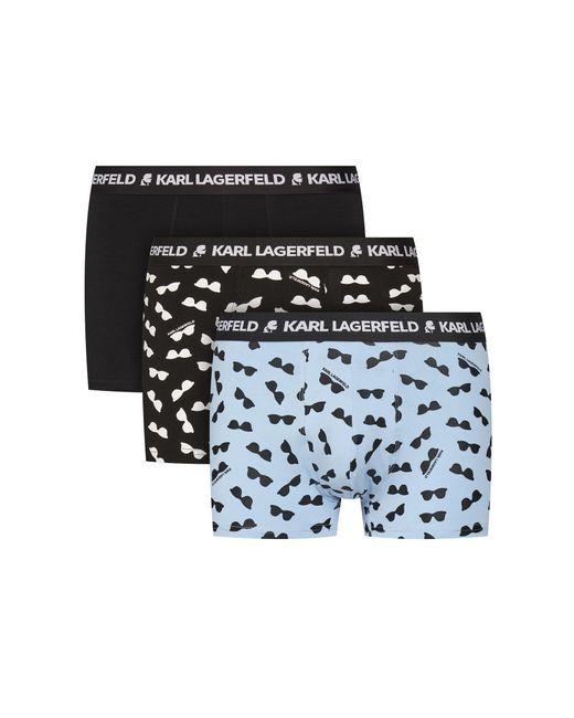 Karl Lagerfeld 3Er-Set Boxershorts A1M47083 in Blue für Herren