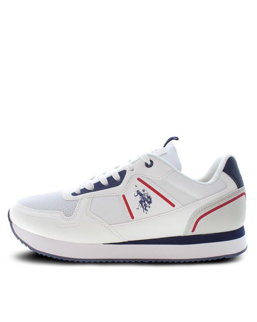 U.S. POLO ASSN. Sneakers Nobil Nobil004C Weiß in White für Herren