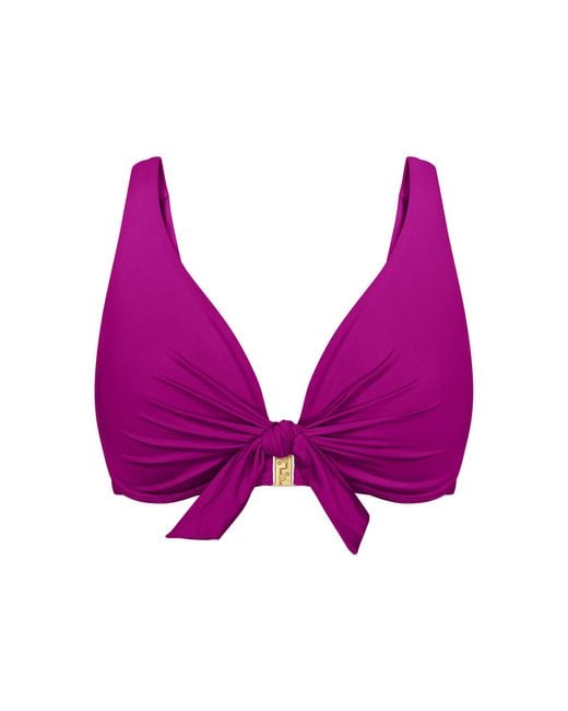 Triumph Purple Bikini-Oberteil Summer Twist W 10222235