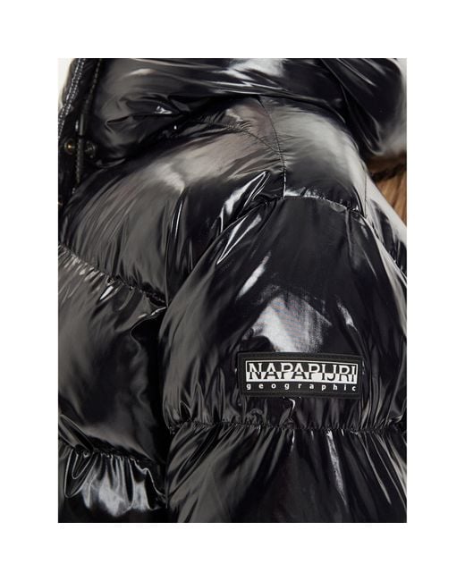 Napapijri Black Winterjacke A-Glane Np0A4Hz5 Regular Fit