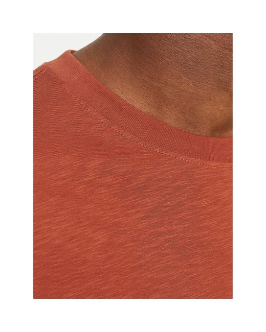 Jack & Jones T-Shirt Split 12272995 Regular Fit in Red für Herren
