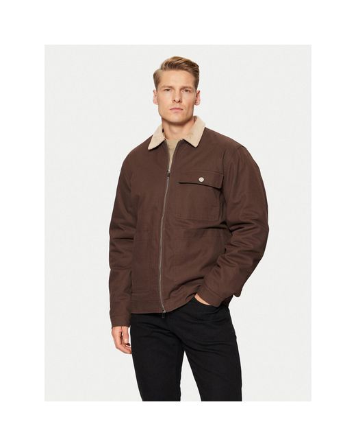 Solid Übergangsjacke 21107829 Regular Fit in Brown für Herren