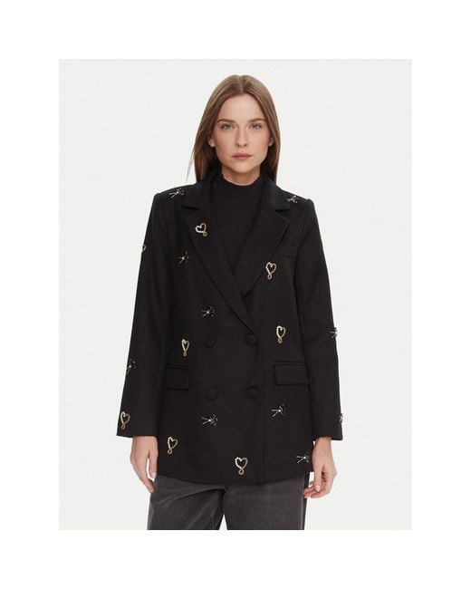 Lola Casademunt Black Sakko Lf2502014 Regular Fit