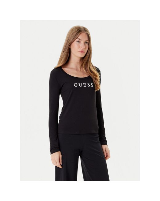 Guess Black Bluse O5Ri00 Kbbu1 Regular Fit