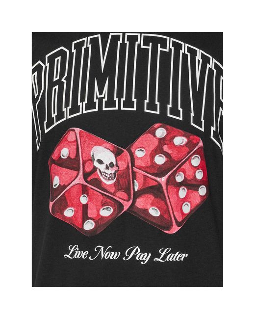 Primitive Skateboarding T-Shirt Payday Papfa2301 Regular Fit in Black für Herren