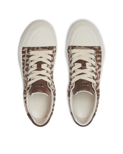 DKNY Brown Sneakers York K1448529