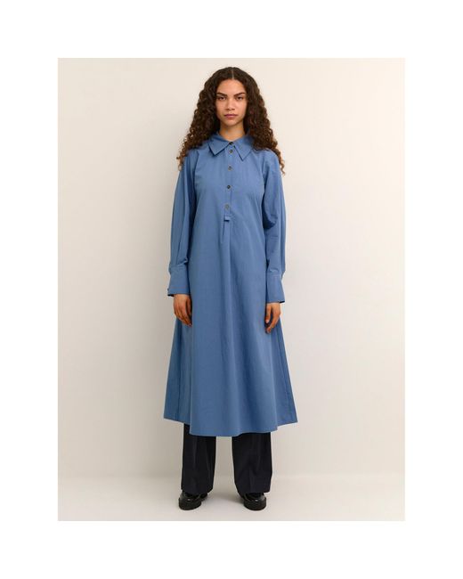 Karen By Simonsen Blue Kleid Für Den Alltag Gerry 10104195 A-Line Fit