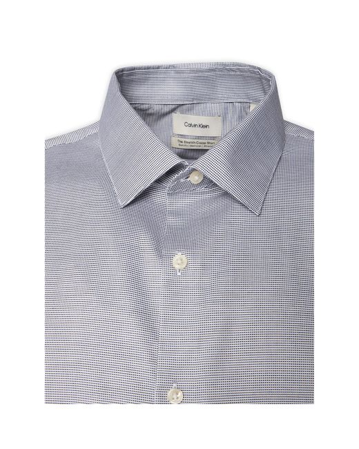 Calvin Klein Hemd Lv019Eu057 Slim Fit in Blue für Herren