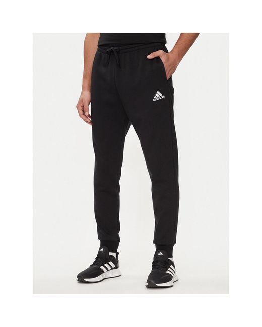 Adidas Jogginghose Essentials Fleece Regular Tapered Joggers Hl2236 Regular Fit in Black für Herren