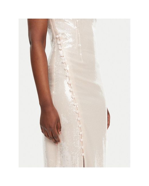 ROTATE BIRGER CHRISTENSEN White Abendkleid 113738800 Slim Fit