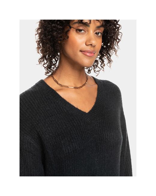 Roxy Black Strickkleid Winter Escape Ktdr Erjkd03449 Regular Fit