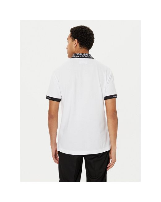 Versace Jeans Couture Poloshirt 78Gagt04 Regular Fit in White für Herren
