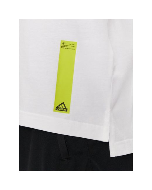 Adidas T-Shirt Ii3478 Weiß Regular Fit in White für Herren