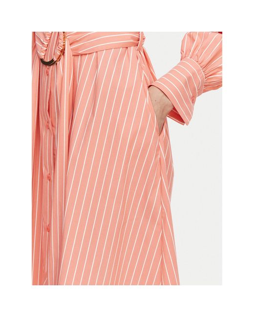 Lola Casademunt Pink Hemdkleid Ms2616039 Regular Fit