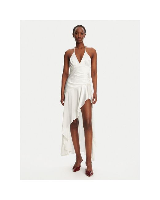 Bardot White Coctailkleid Sorella 59797Db Regular Fit