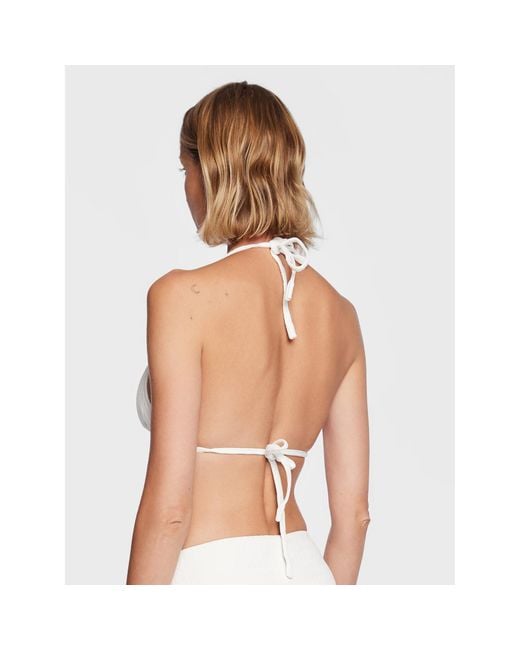Polo Ralph Lauren White Bikini-Oberteil 21371546 Weiß