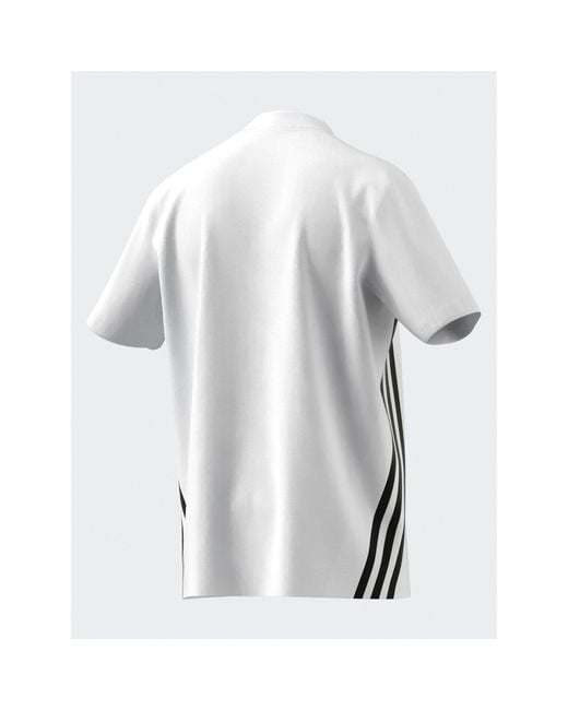 Adidas T-Shirt In1612 Weiß Loose Fit in White für Herren
