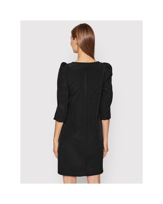 Rinascimento Black Kleid Für Den Alltag Cfc0106174003 Regular Fit